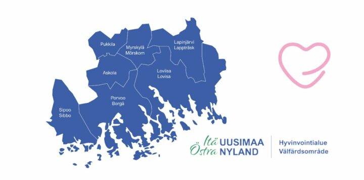 Itä-Uudenmaan hyvinvointialue Östra Nylands välfärdsområde
